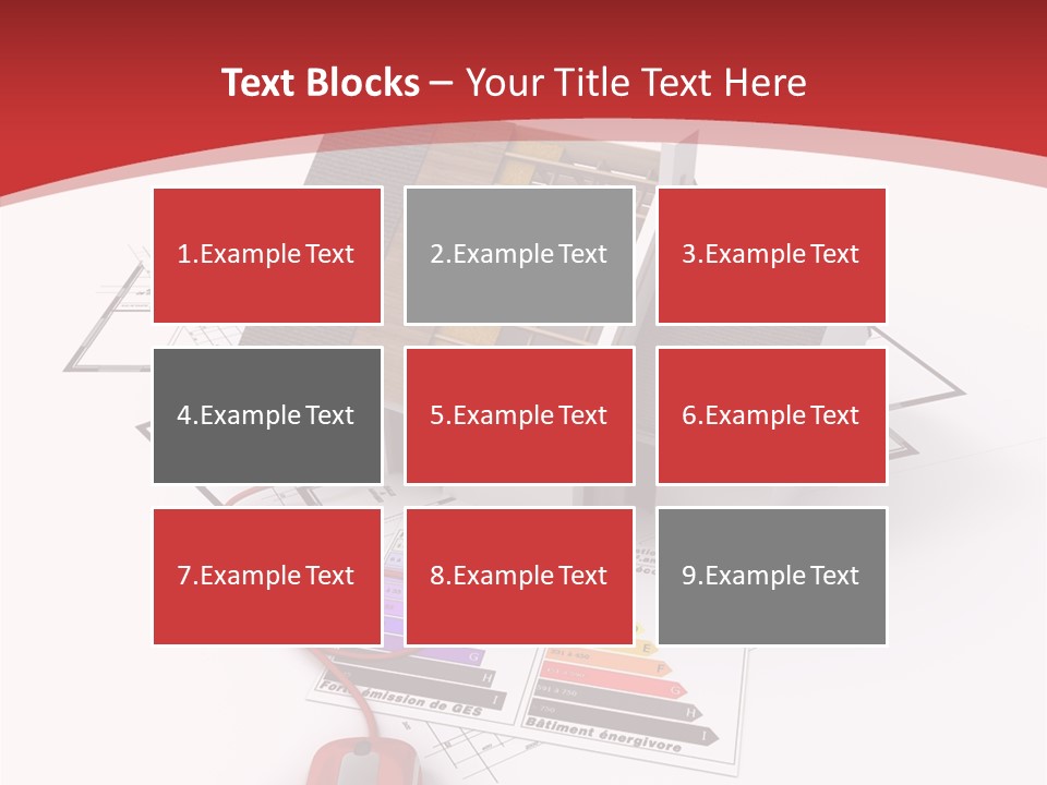 Architecture Residential Mouse PowerPoint Template