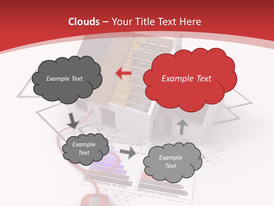 Architecture Residential Mouse PowerPoint Template