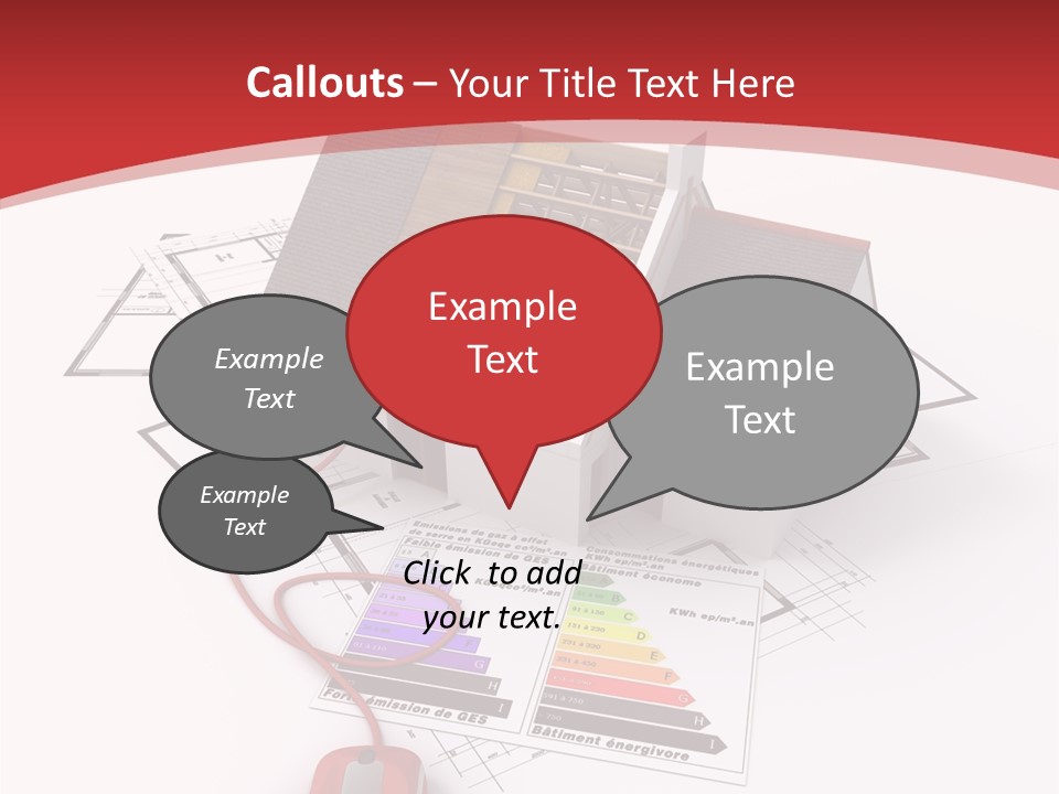 Architecture Residential Mouse PowerPoint Template