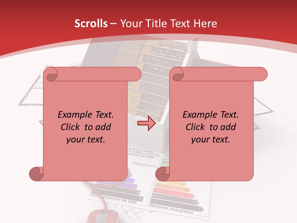 Architecture Residential Mouse PowerPoint Template