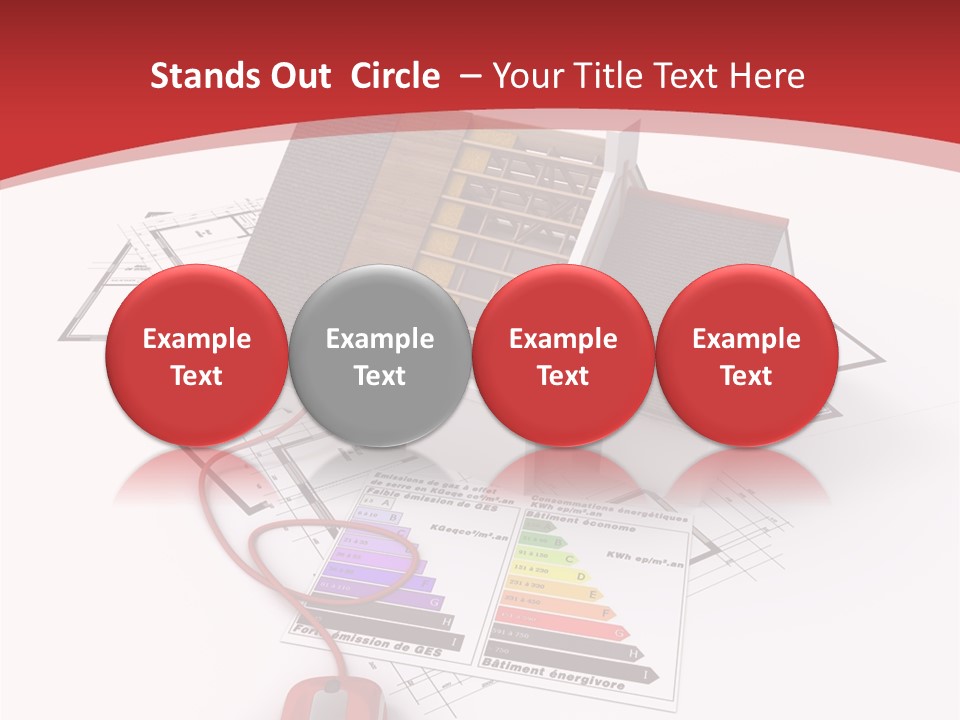 Architecture Residential Mouse PowerPoint Template