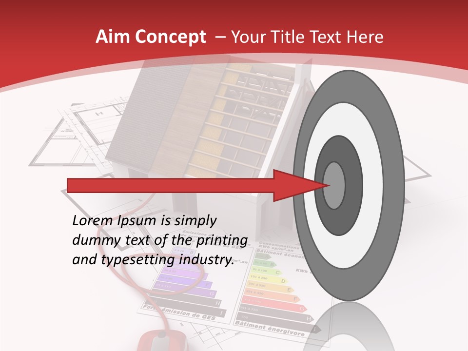 Architecture Residential Mouse PowerPoint Template