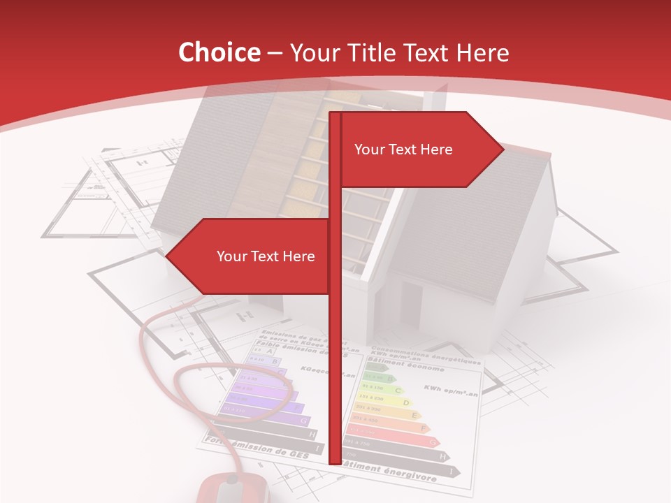 Architecture Residential Mouse PowerPoint Template