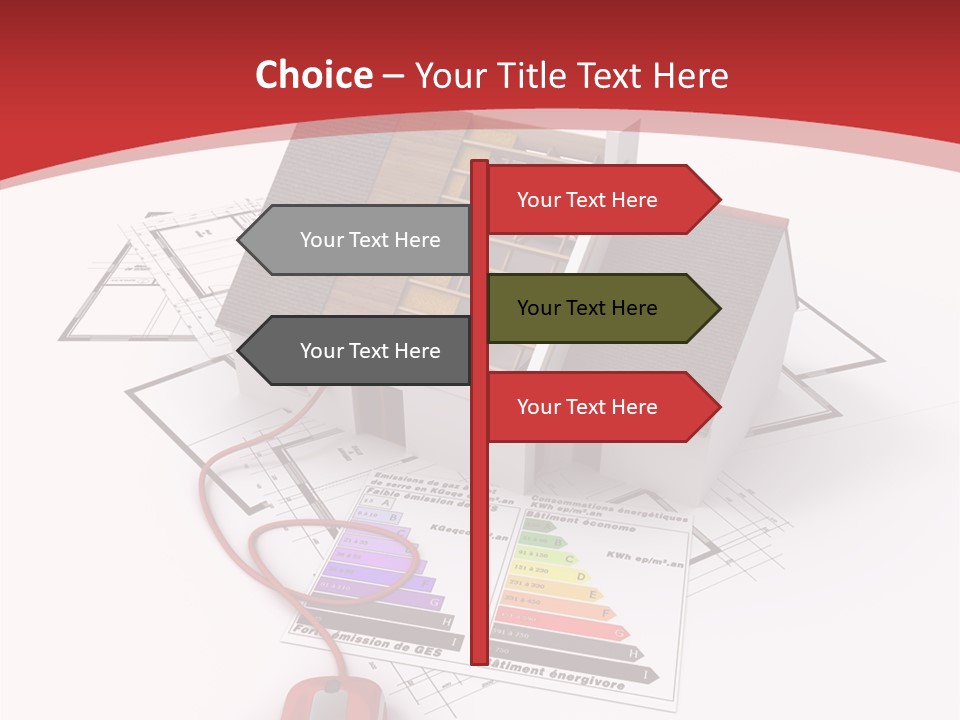 Architecture Residential Mouse PowerPoint Template