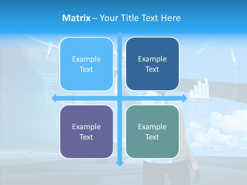 Map Statistic Touch PowerPoint Template