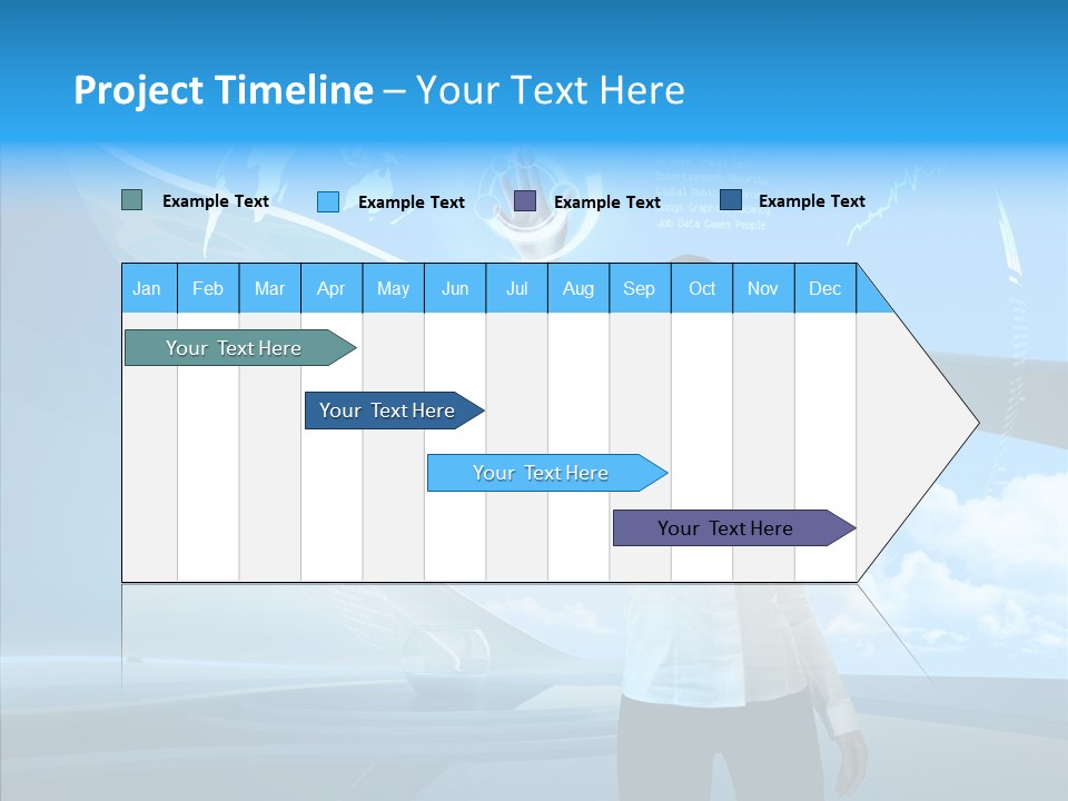 Map Statistic Touch PowerPoint Template