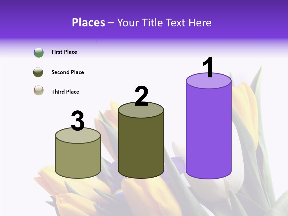 Blossom Loveliness Path PowerPoint Template