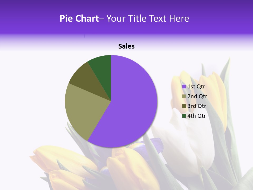 Blossom Loveliness Path PowerPoint Template