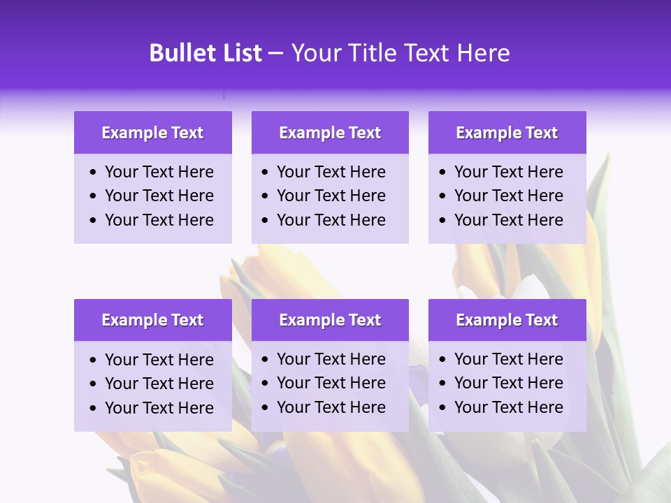 Blossom Loveliness Path PowerPoint Template