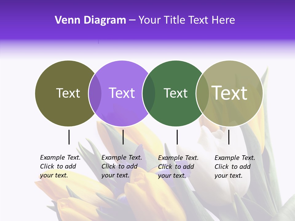 Blossom Loveliness Path PowerPoint Template