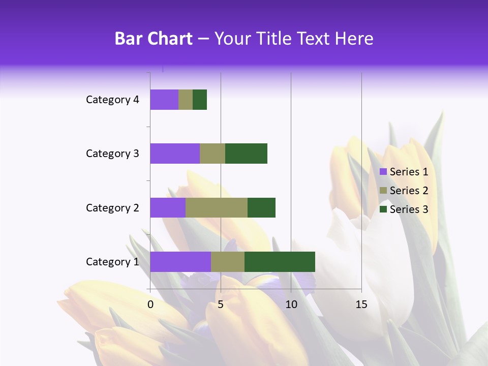 Blossom Loveliness Path PowerPoint Template