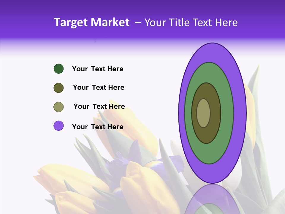 Blossom Loveliness Path PowerPoint Template