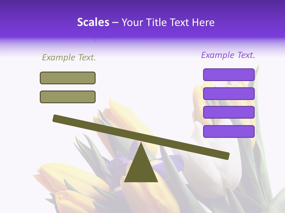 Blossom Loveliness Path PowerPoint Template
