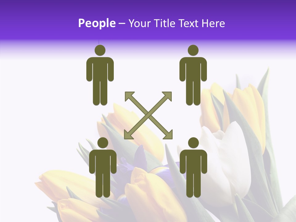 Blossom Loveliness Path PowerPoint Template