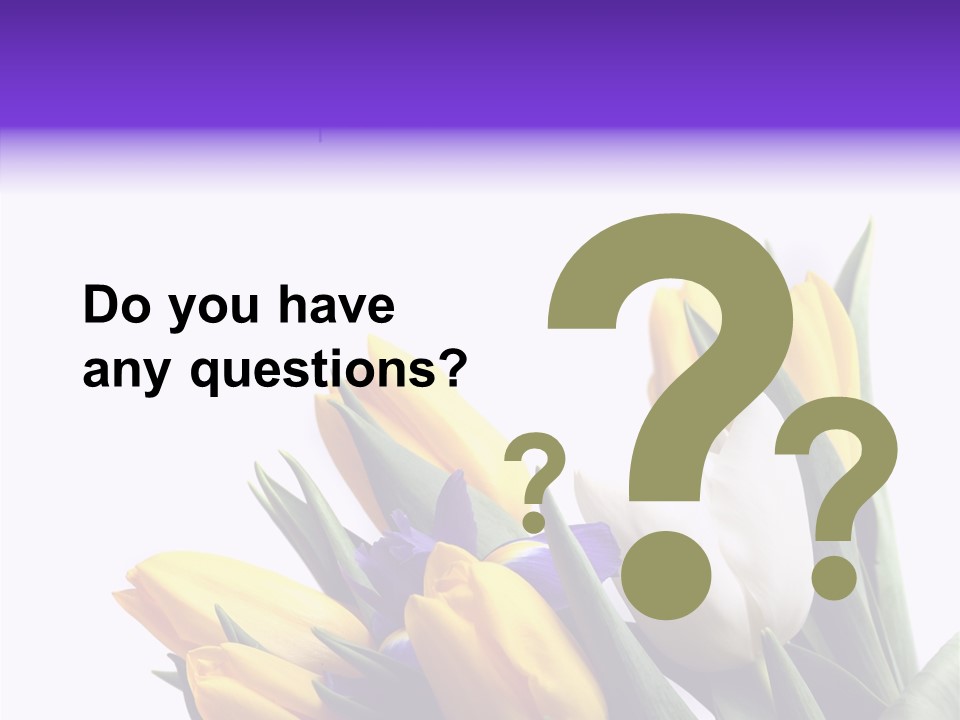 Blossom Loveliness Path PowerPoint Template