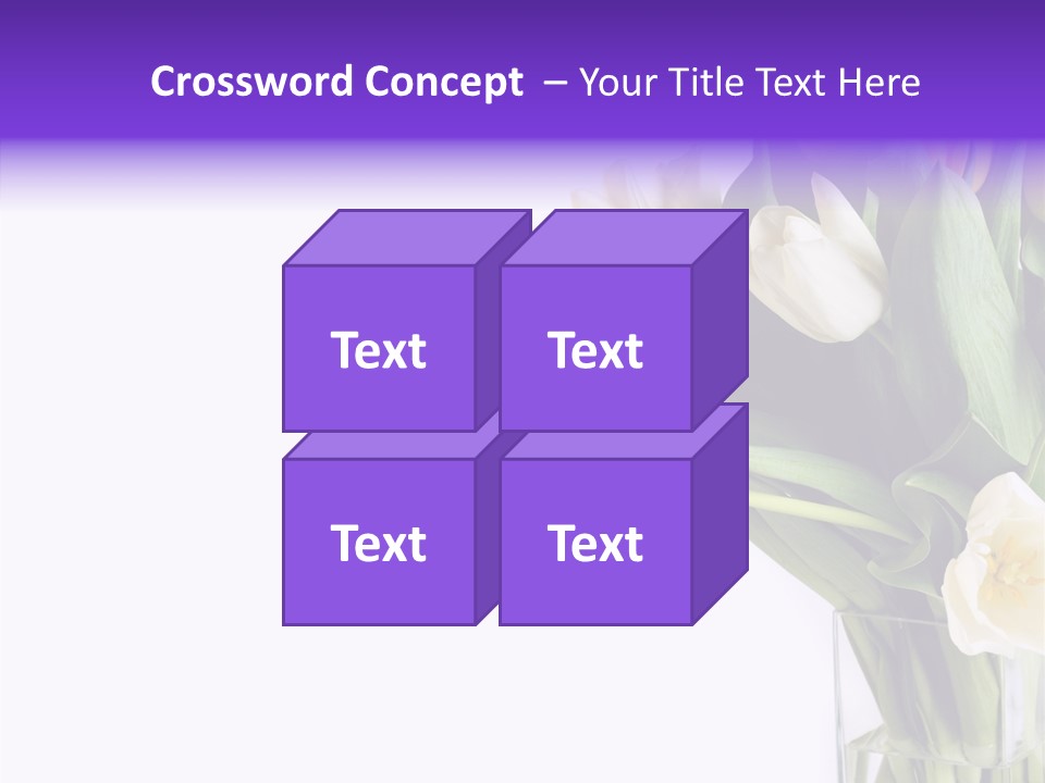 Arrangement Blossom Lovely PowerPoint Template