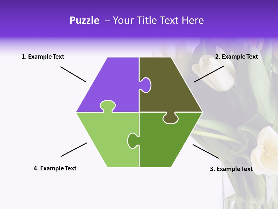 Arrangement Blossom Lovely PowerPoint Template