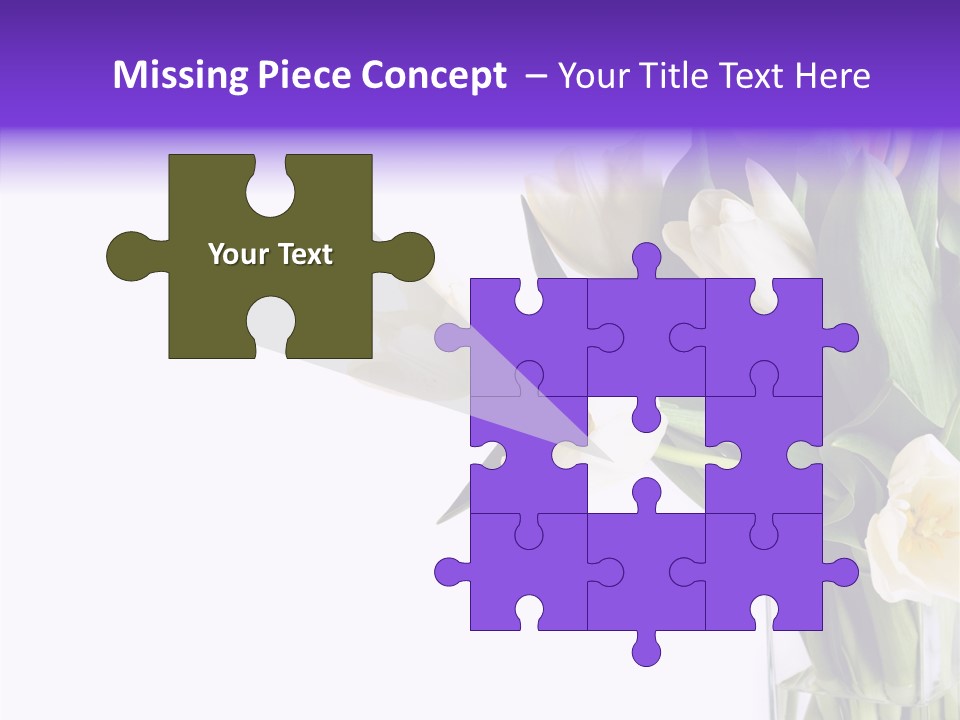 Arrangement Blossom Lovely PowerPoint Template