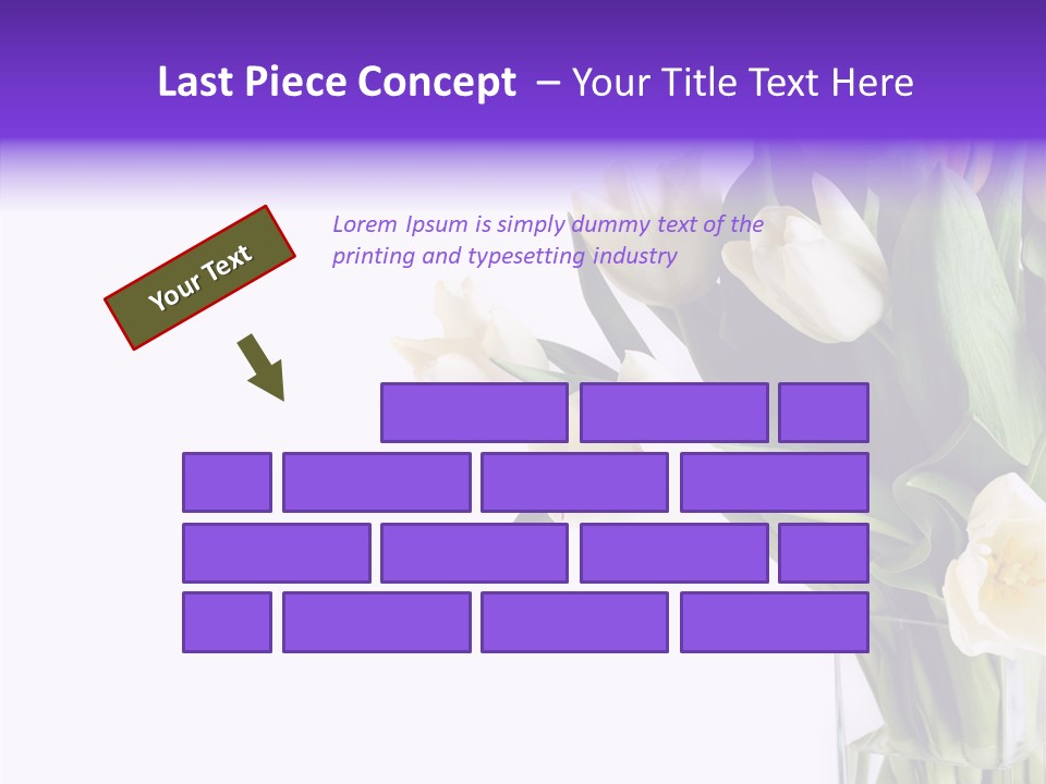 Arrangement Blossom Lovely PowerPoint Template