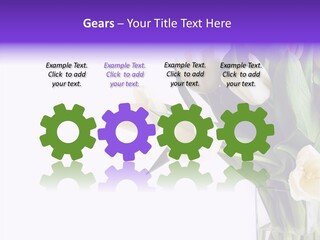 Arrangement Blossom Lovely PowerPoint Template
