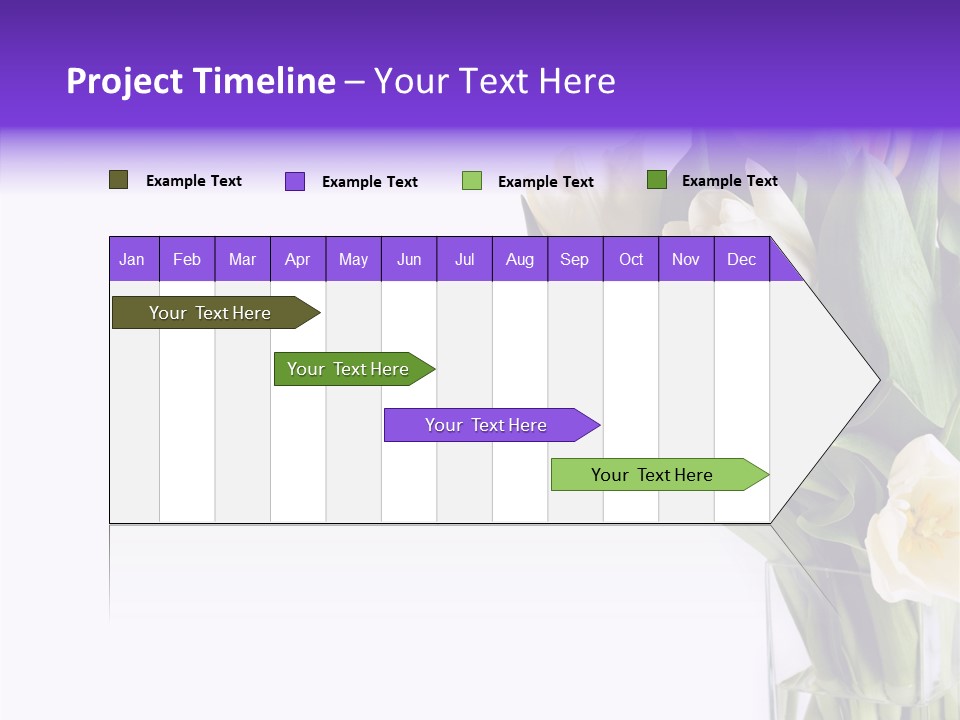 Arrangement Blossom Lovely PowerPoint Template