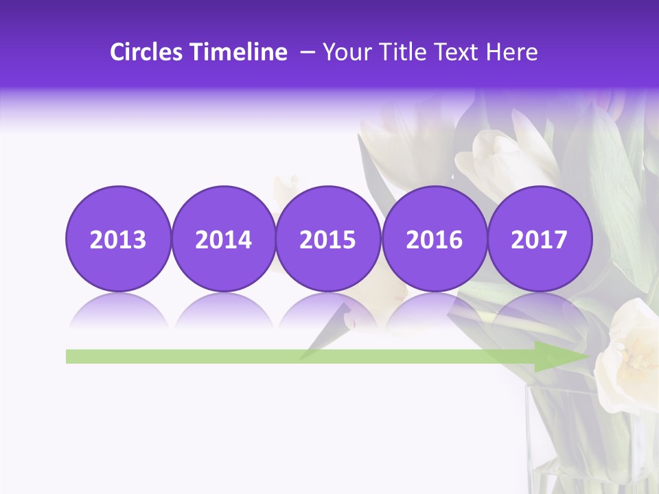 Arrangement Blossom Lovely PowerPoint Template