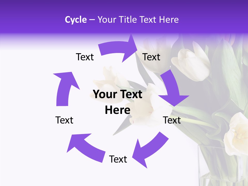 Arrangement Blossom Lovely PowerPoint Template