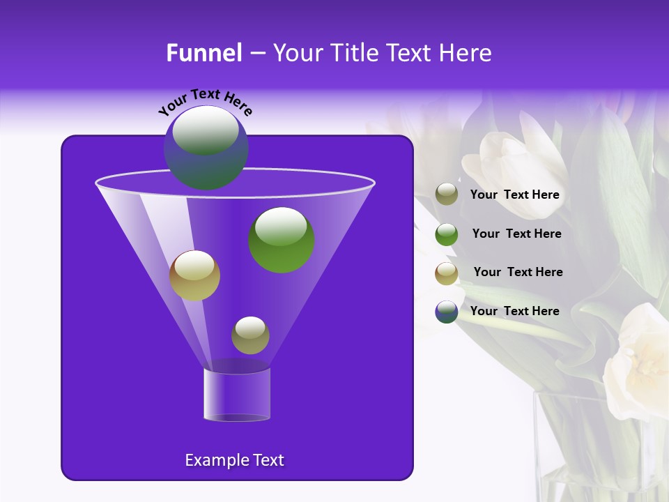 Arrangement Blossom Lovely PowerPoint Template