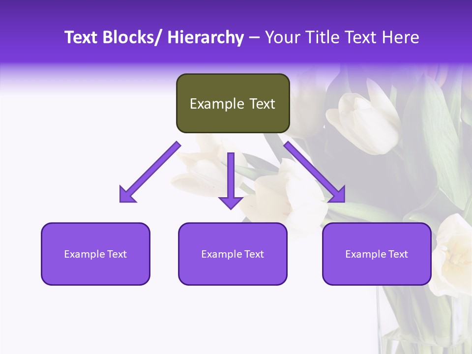 Arrangement Blossom Lovely PowerPoint Template
