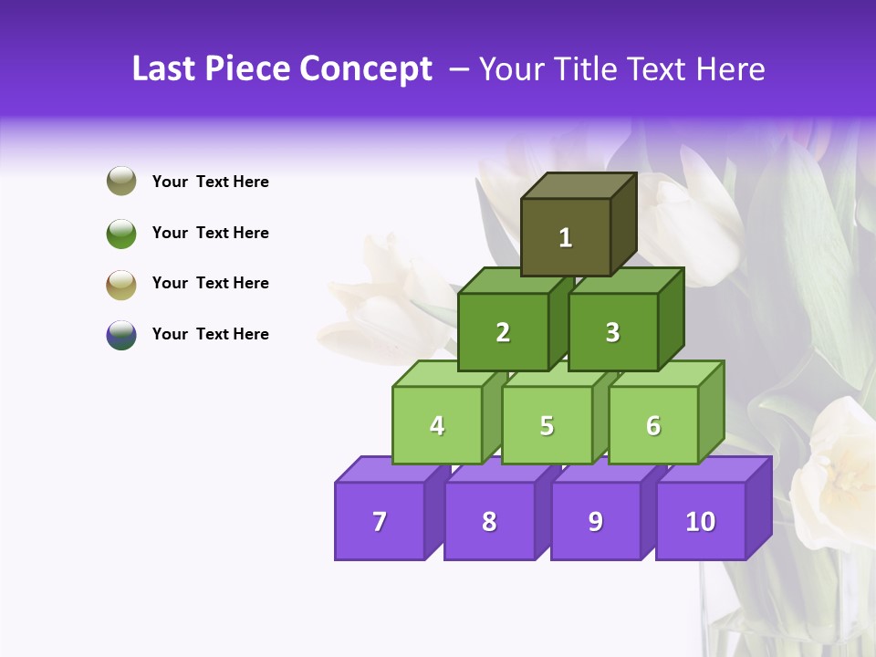 Arrangement Blossom Lovely PowerPoint Template