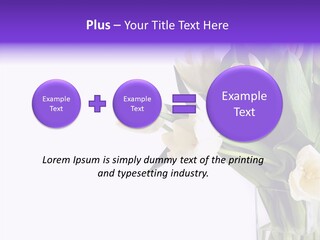 Arrangement Blossom Lovely PowerPoint Template