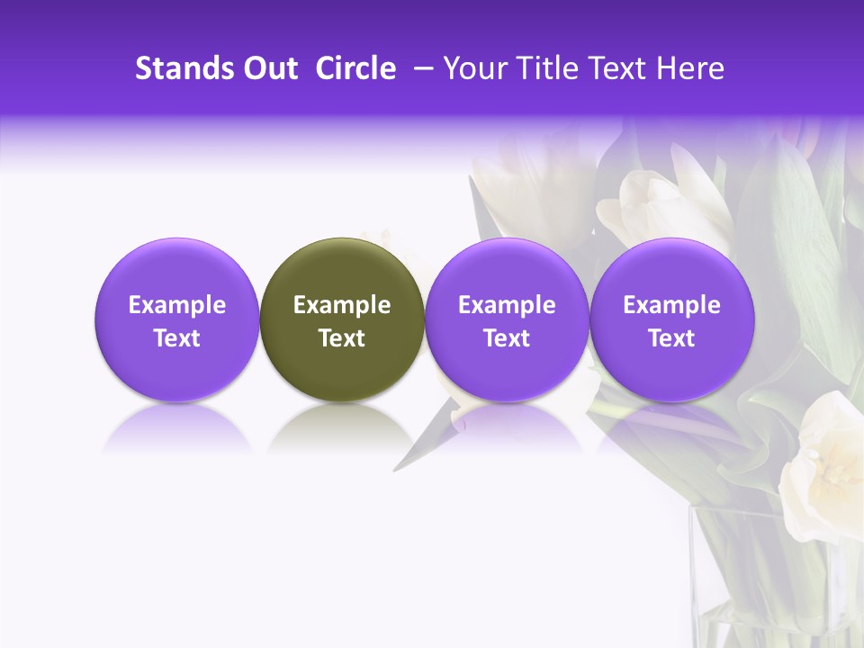 Arrangement Blossom Lovely PowerPoint Template