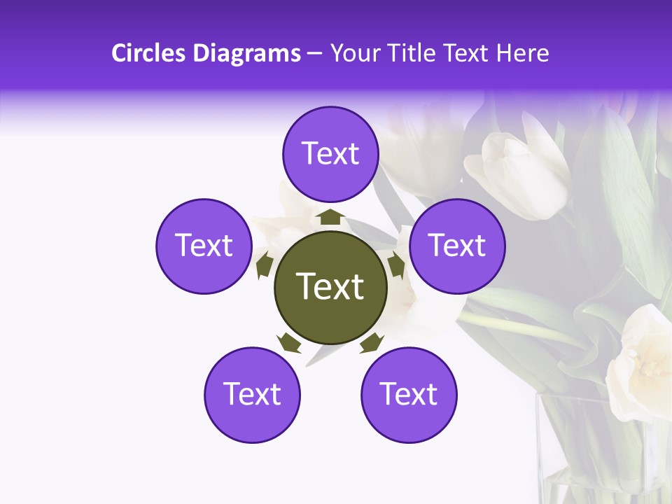 Arrangement Blossom Lovely PowerPoint Template