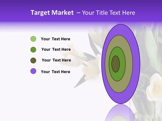 Arrangement Blossom Lovely PowerPoint Template