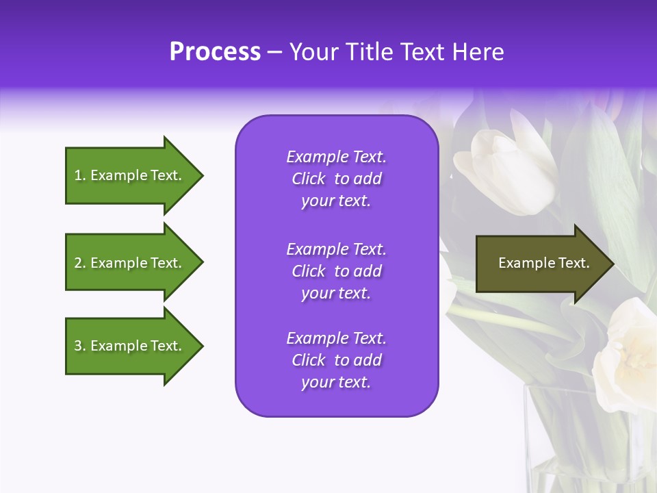 Arrangement Blossom Lovely PowerPoint Template