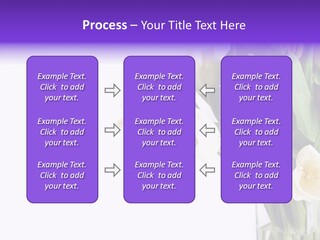 Arrangement Blossom Lovely PowerPoint Template