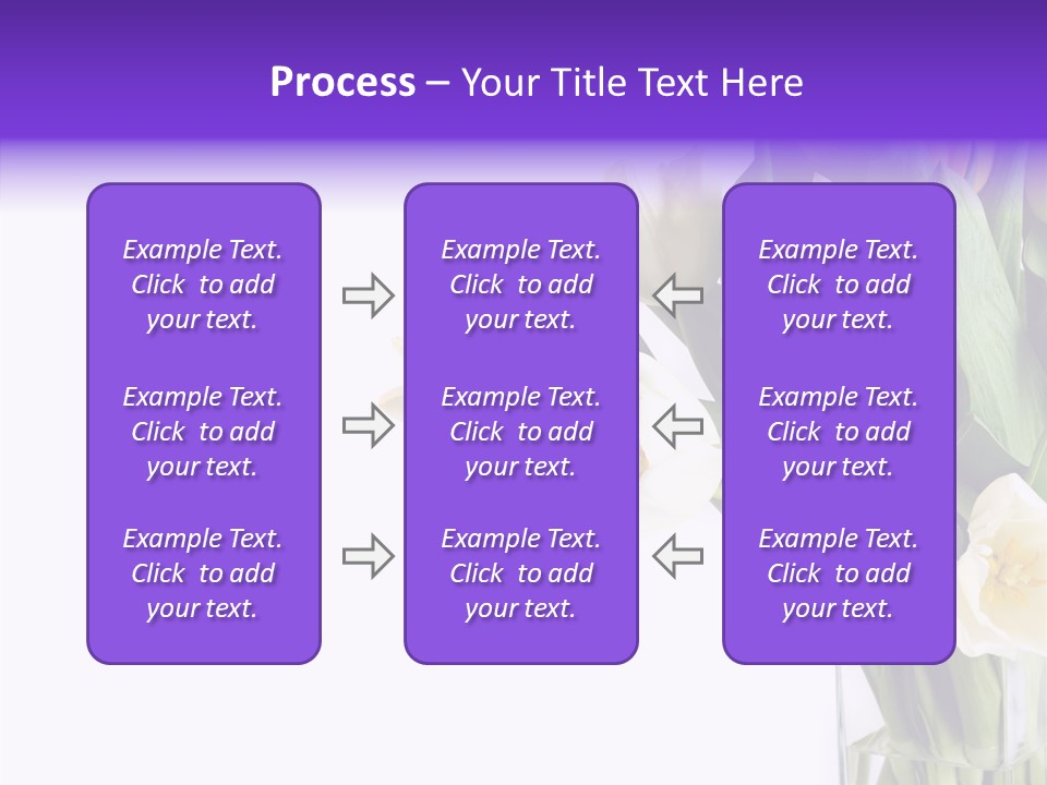 Arrangement Blossom Lovely PowerPoint Template