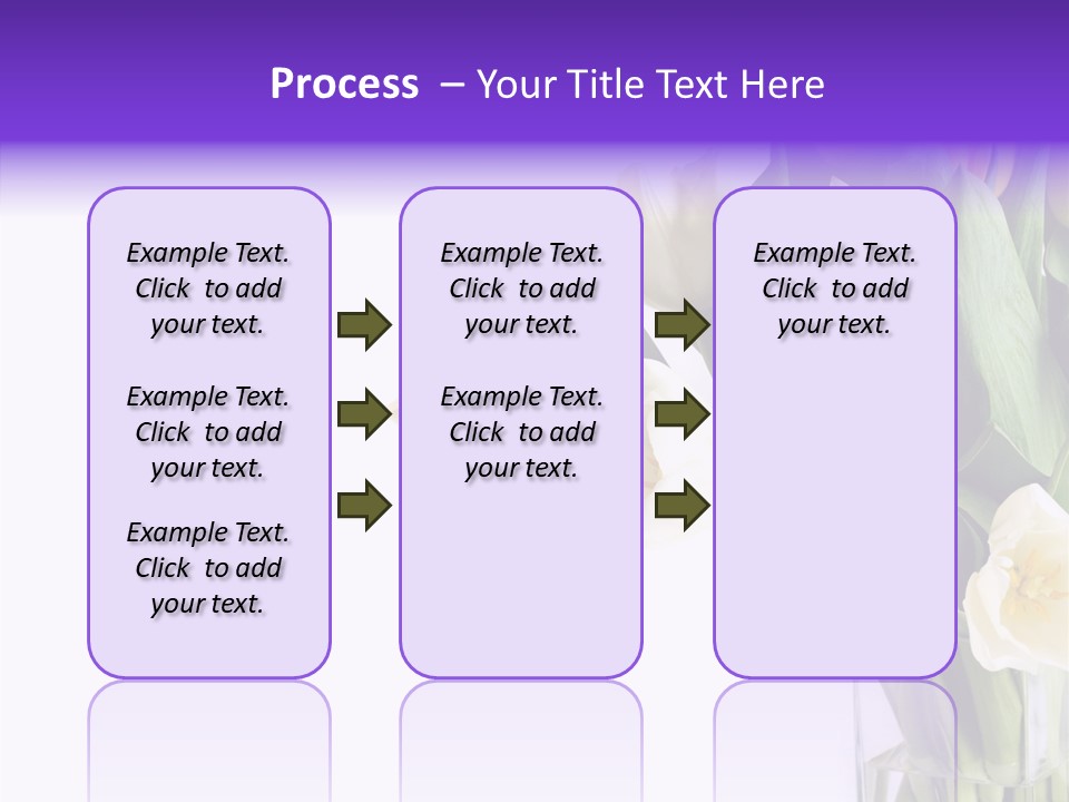 Arrangement Blossom Lovely PowerPoint Template