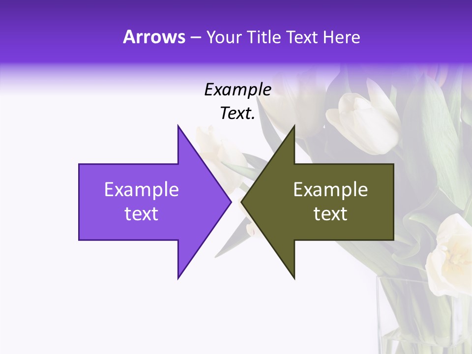 Arrangement Blossom Lovely PowerPoint Template