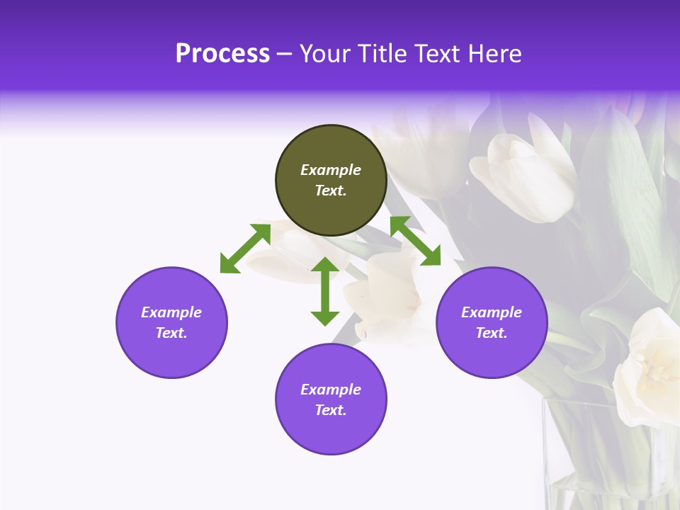 Arrangement Blossom Lovely PowerPoint Template