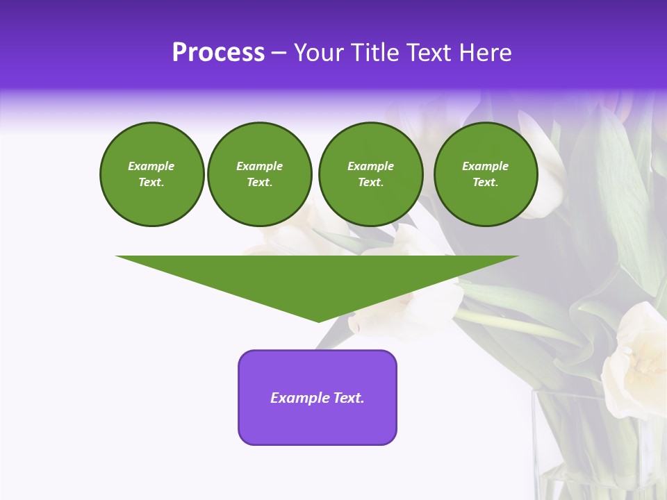 Arrangement Blossom Lovely PowerPoint Template
