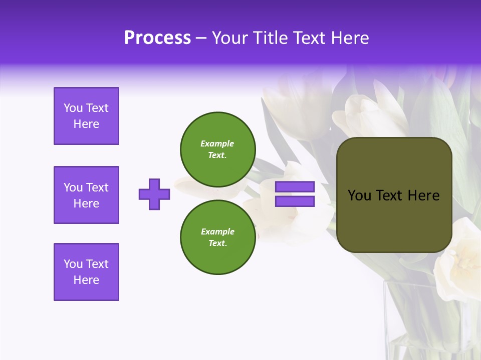 Arrangement Blossom Lovely PowerPoint Template