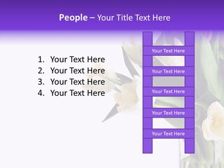 Arrangement Blossom Lovely PowerPoint Template
