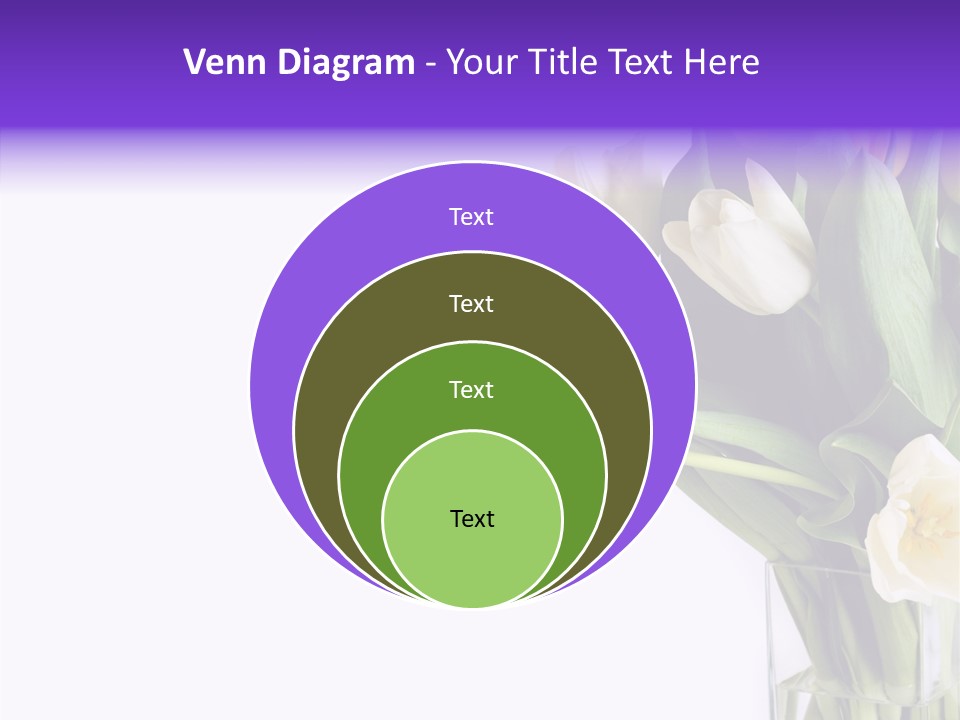 Arrangement Blossom Lovely PowerPoint Template