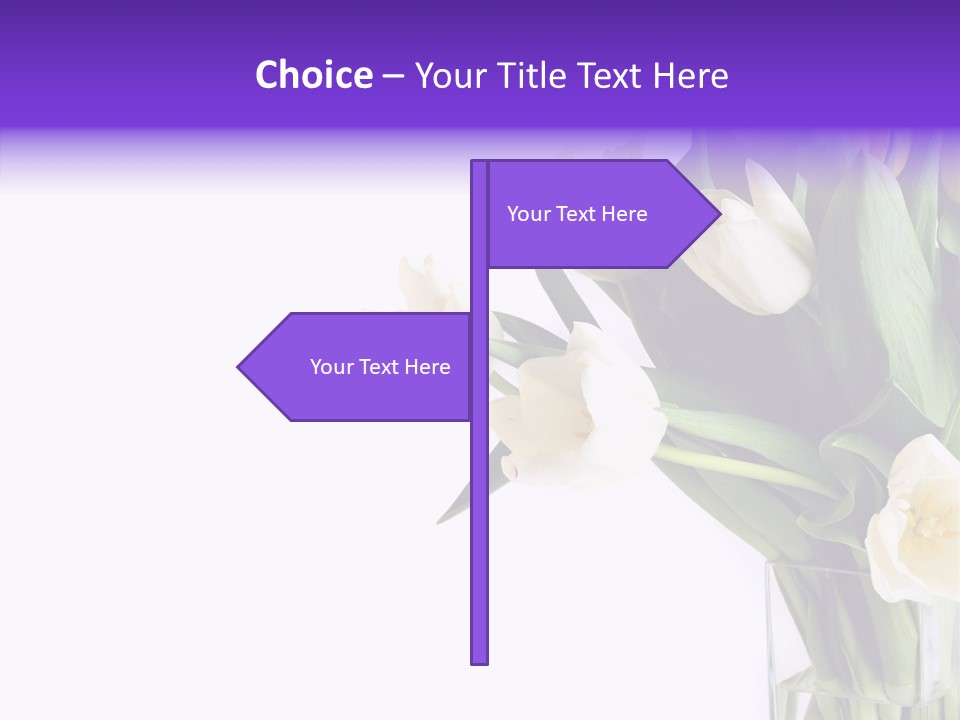 Arrangement Blossom Lovely PowerPoint Template