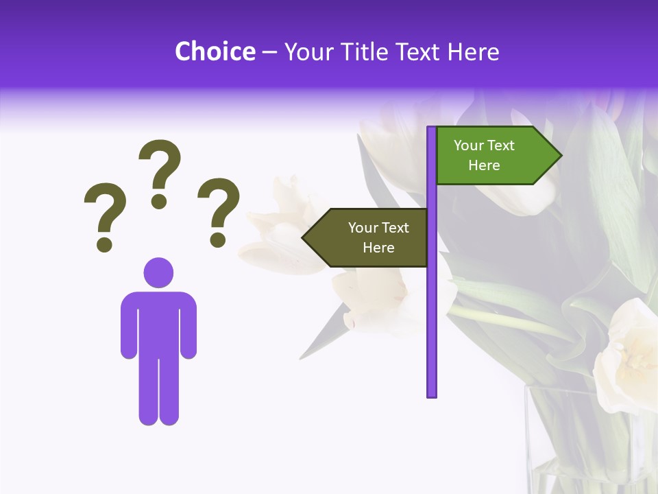 Arrangement Blossom Lovely PowerPoint Template