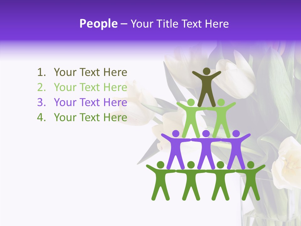 Arrangement Blossom Lovely PowerPoint Template