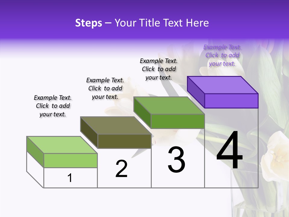 Arrangement Blossom Lovely PowerPoint Template