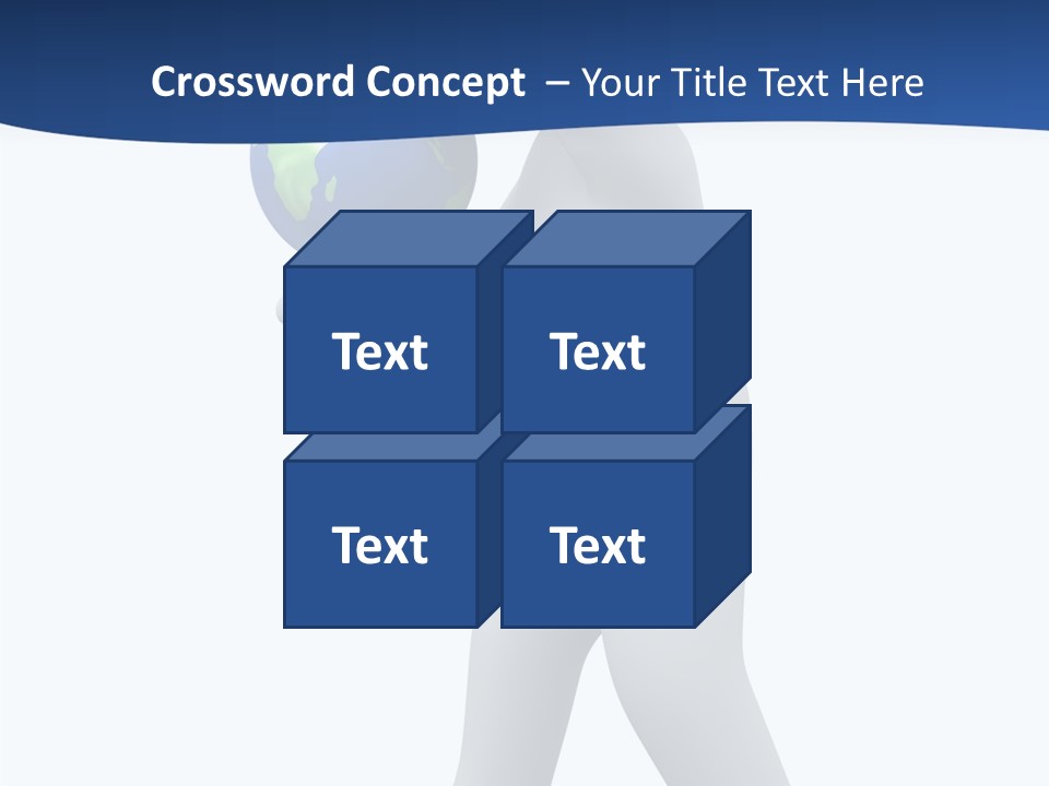 Map Pose Space PowerPoint Template
