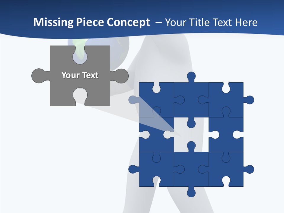 Map Pose Space PowerPoint Template